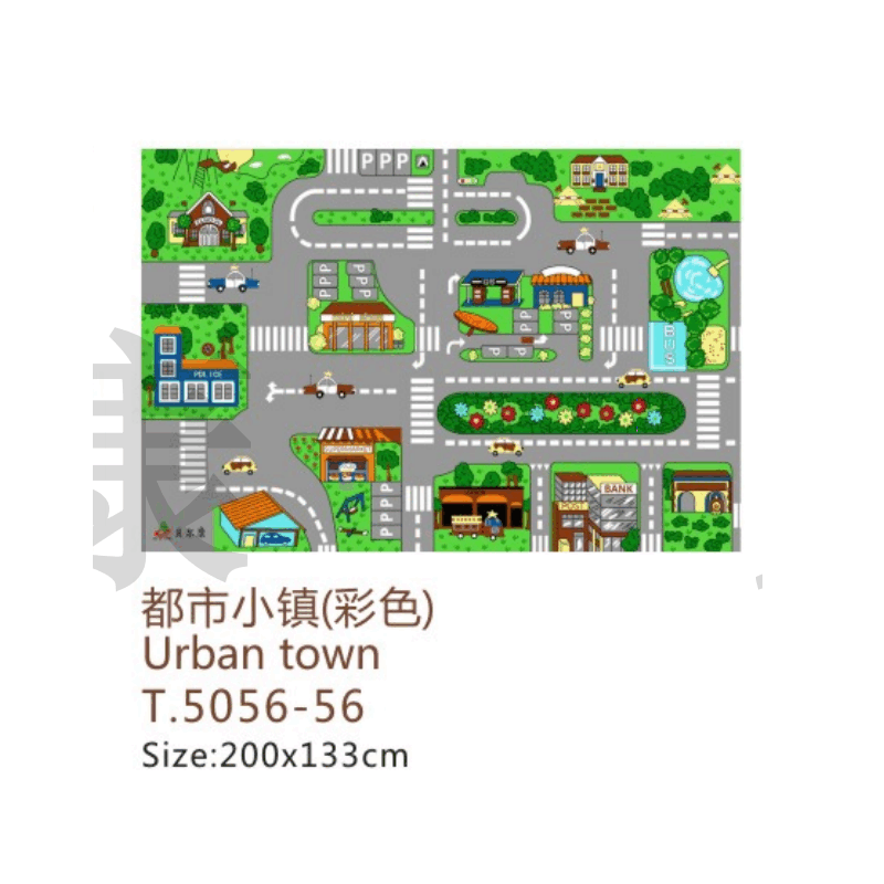  T.5056-56 都市小鎮(zhèn)（彩色）