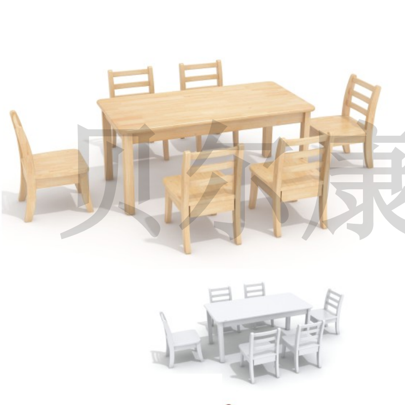 A.001-38 諾莎★長(zhǎng)方桌 